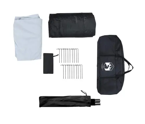 Šeimos Palapinė, Balta, Aštuonvietė, Tamsinantis Audinys