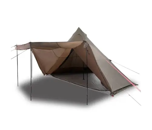 Ģimenes Telts, Tipi, 8 Personām, Brūna, Ūdensnecaurlaidīga Vidaxl