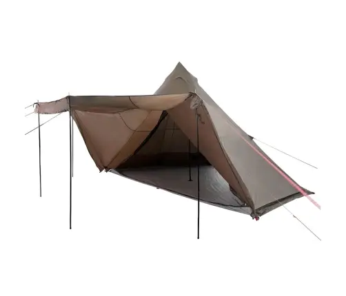 Ģimenes Telts, Tipi, 8 Personām, Brūna, Ūdensnecaurlaidīga Vidaxl