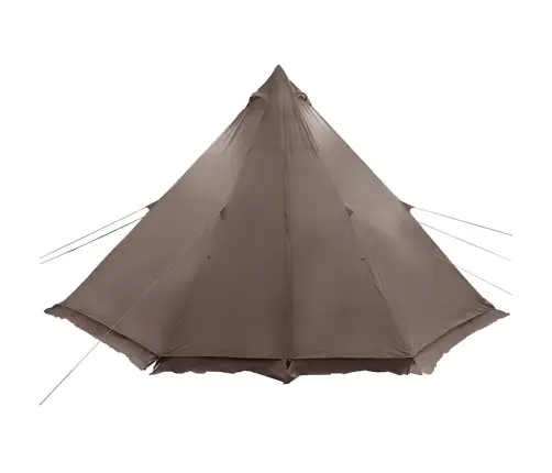 Ģimenes Telts, Tipi, 8 Personām, Brūna, Ūdensnecaurlaidīga Vidaxl