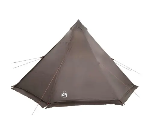 Ģimenes Telts, Tipi, 8 Personām, Brūna, Ūdensnecaurlaidīga Vidaxl