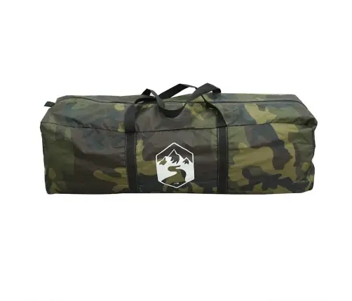 Ģimenes Telts, Tipi, 8 Personām, Kamuflāža, Ūdensnecaurlaidīga Vidaxl