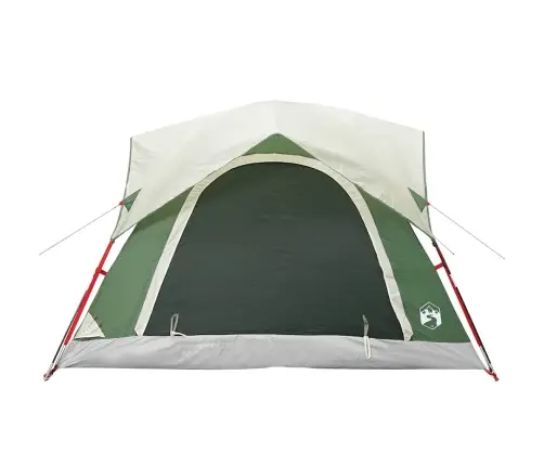 Kempinga Telts 4 Personām, Zaļa, Ūdensdroša Vidaxl