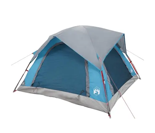 Kempinga Telts 4 Personām, Zila, Ūdensdroša Vidaxl