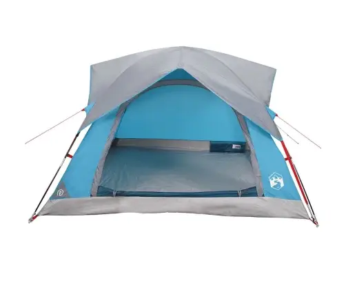 Kempinga Telts 4 Personām, Zila, Ūdensdroša Vidaxl