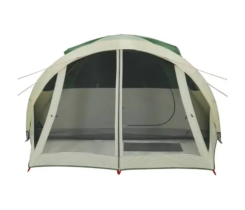 Šeimos Palapinė, Žalia, 6 Vietų, Tunelinė, Atspari Vandeniui