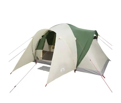 Ģimenes Telts 6 Personām, Zaļa, Ūdensnecaurlaidīga Vidaxl