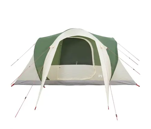 Ģimenes Telts 6 Personām, Zaļa, Ūdensnecaurlaidīga Vidaxl