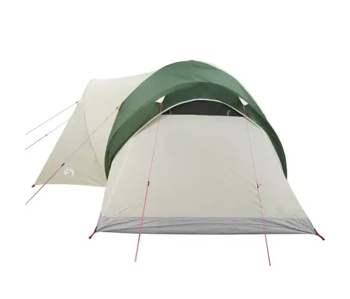 Ģimenes Telts 6 Personām, Zaļa, Ūdensnecaurlaidīga Vidaxl