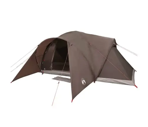 Ģimenes Telts 6 Personām, Brūna, Ūdensnecaurlaidīga Vidaxl