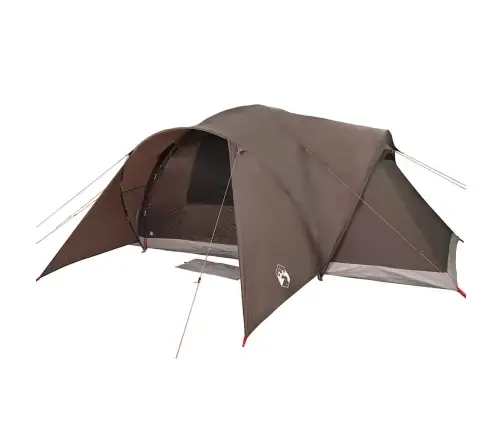Ģimenes Telts 6 Personām, Brūna, Ūdensnecaurlaidīga Vidaxl