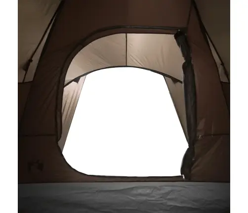 Ģimenes Telts 6 Personām, Brūna, Ūdensnecaurlaidīga Vidaxl