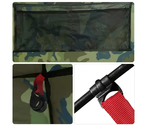 Dušas Telts, Kamuflāža, Ūdensnecaurlaidīga Vidaxl