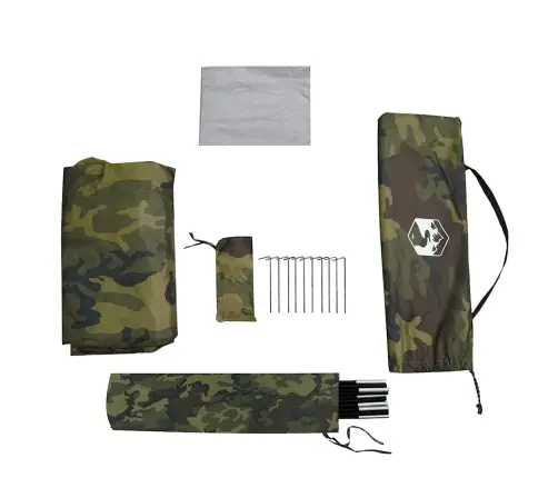 Dušas Telts, Kamuflāža, Ūdensnecaurlaidīga Vidaxl