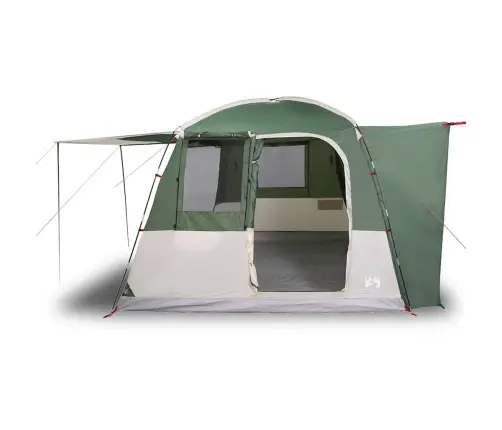 Automašīnas Telts 4 Personām, Zaļa, Ūdensnecaurlaidīga Vidaxl