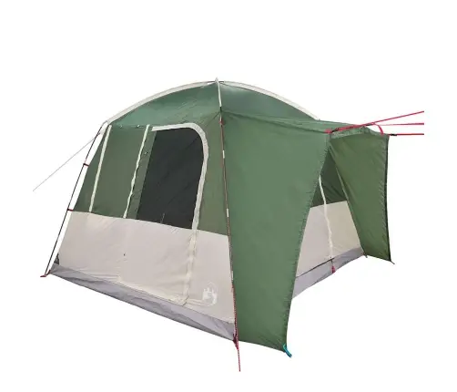 Automašīnas Telts 4 Personām, Zaļa, Ūdensnecaurlaidīga Vidaxl