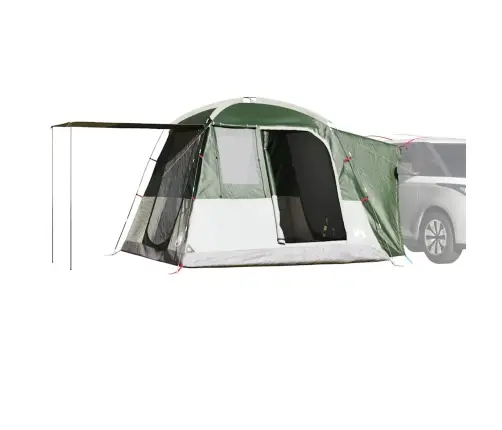 Automašīnas Telts 4 Personām, Zaļa, Ūdensnecaurlaidīga Vidaxl