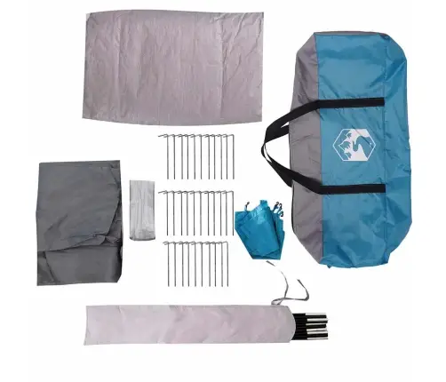 Automobilinė Palapinė, Mėlyna, Keturvietė, Atspari Vandeniui