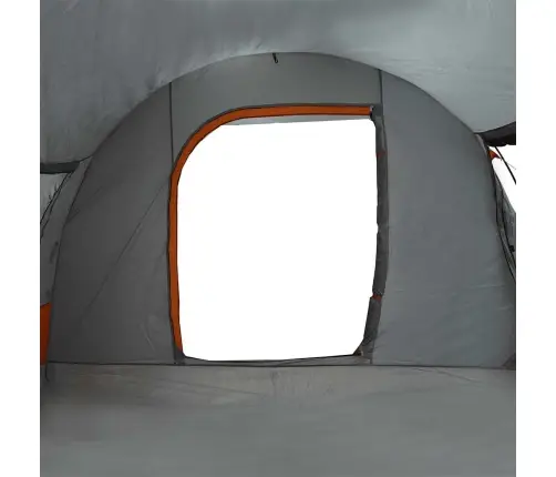 Automašīnas Telts 2 Personām, Pelēka&Oranža, Ūdensnecaurlaidīga Vidaxl