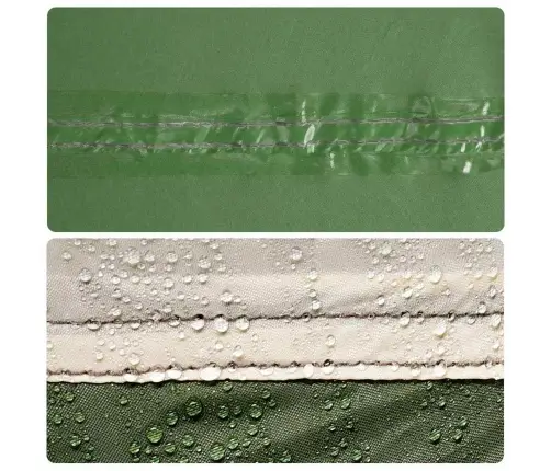 Automašīnas Telts 2 Personām, Zaļa, Ūdensnecaurlaidīga Vidaxl