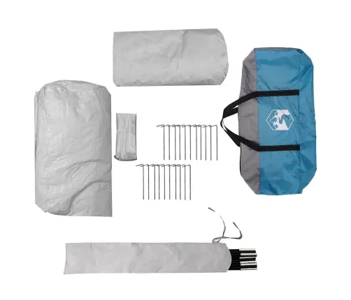 Automašīnas Telts 2 Personām, Zila, Ūdensnecaurlaidīga Vidaxl