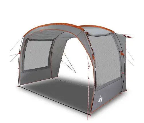 Auto Telts Pelēka Un Oranža Ūdensizturīga Vidaxl