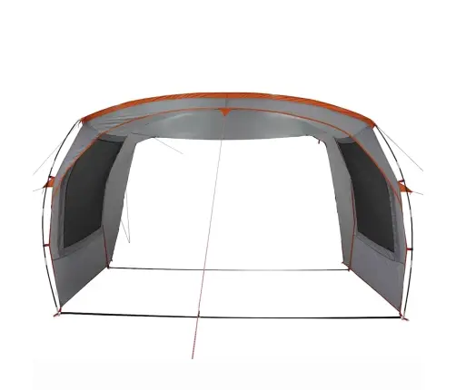 Auto Telts Pelēka Un Oranža Ūdensizturīga Vidaxl