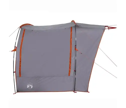 Auto Telts Pelēka Un Oranža Ūdensizturīga Vidaxl