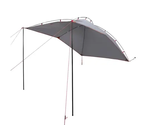 Auto Telts Pelēka Un Oranža Ūdensizturīga Vidaxl