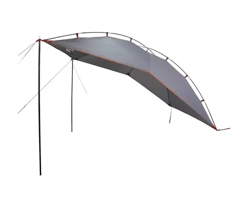 Auto Telts Pelēka Un Oranža Ūdensizturīga Vidaxl