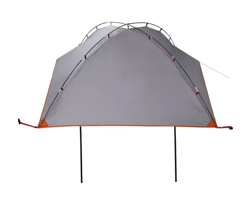 Auto Telts Pelēka Un Oranža Ūdensizturīga Vidaxl