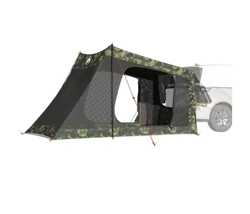 Automašīnas Telts 2 Personām, Kamuflāža, Ūdensnecaurlaidīga Vidaxl