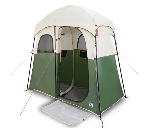 Dušo Palapinė, Žalia, Dvivietė, Atspari Vandeniui