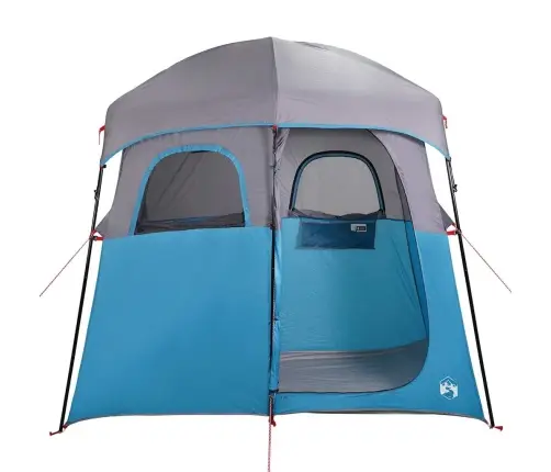Dušas Telts 2 Personām, Zila, Ūdensnecaurlaidīga Vidaxl