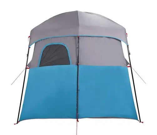 Dušas Telts 2 Personām, Zila, Ūdensnecaurlaidīga Vidaxl
