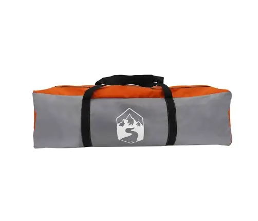 Dušas Telts 2 Personām, Pelēka, Oranža, Ūdensnecaurlaidīga Vidaxl