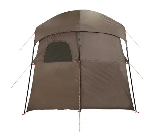 Dušas Telts 2 Personām, Brūna, Ūdensnecaurlaidīga Vidaxl