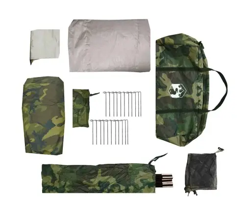 Dušitelk 2 Inimesele, Kamuflaaž, Veekindel