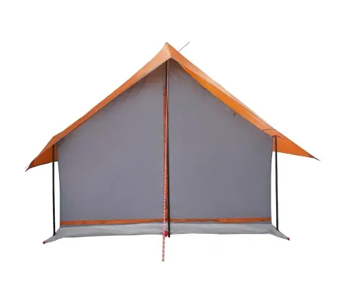 Kempinga Telts 5 Personām, Pelēka, Oranža, Ūdensnecaurlaidīga Vidaxl