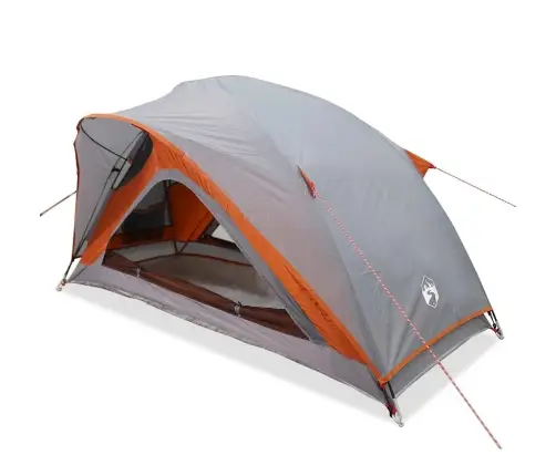 Stovyklavimo Palapinė, Pilka/Oranžinė, Vienvietė