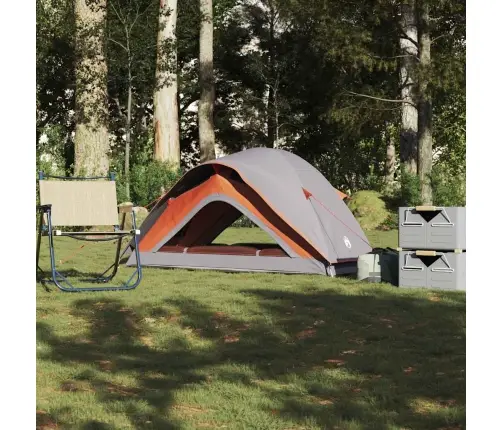 Stovyklavimo Palapinė, Pilka/Oranžinė, Vienvietė