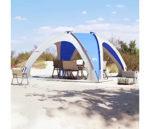 Vakarėlių Palapinė Azure Blue Atspari Vandeniui