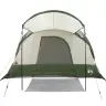 Ģimenes Telts, Tuneļa, 8 Personām, Zaļa, Ūdensnecaurlaidīga Vidaxl