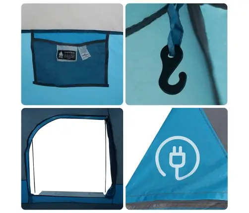 Peretelk 8 Inimesele, Tunnel, Sinine, Veekindel