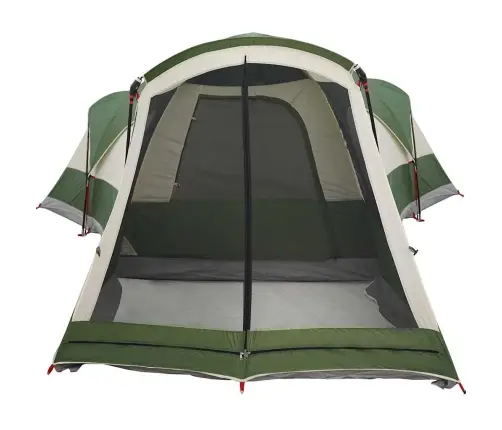 Ģimenes Telts, Tuneļa, 8 Personām, Zaļa, Ūdensnecaurlaidīga Vidaxl