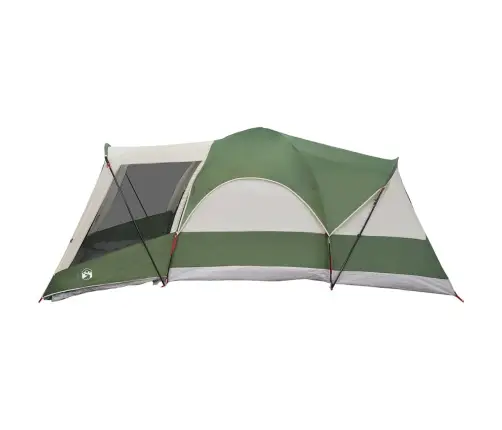 Ģimenes Telts, Tuneļa, 8 Personām, Zaļa, Ūdensnecaurlaidīga Vidaxl