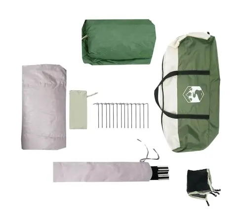 Peretelk 6 Inimesele, Kabiin, Roheline, Veekindel