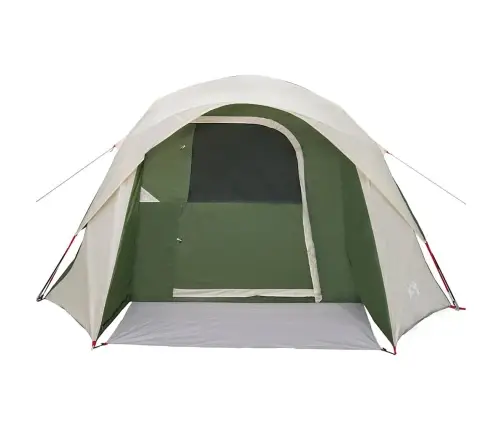 Kempinga Telts 4 Personām, Zaļa, Ūdensdroša Vidaxl