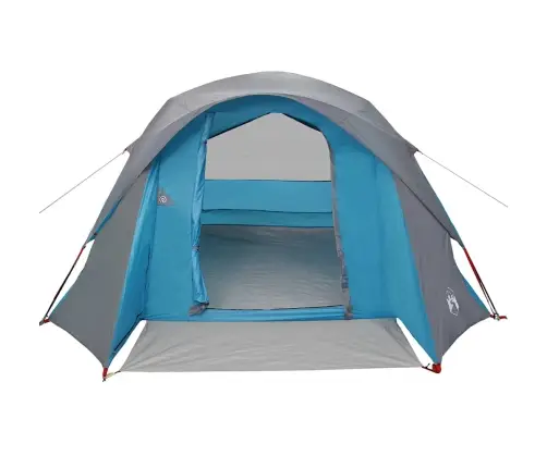 Kempinga Telts 4 Personām, Zila, Ūdensdroša Vidaxl
