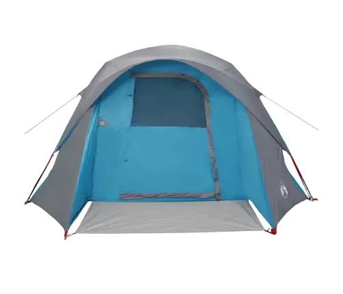 Kempinga Telts 4 Personām, Zila, Ūdensdroša Vidaxl